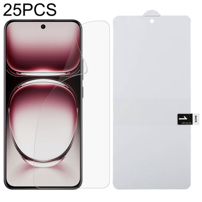 ฟิล์มไฮโดรเจลกันระเบิดแบบเต็มหน้าจอ 25 ชิ้น, For OPPO K14 Turbo Pro 5G, For OPPO K14 Turbo 5G, For OPPO K14x 5G, For OPPO K14 5G, For OPPO F33 5G, For OPPO F33 Pro 5G, For OPPO Find X9s, For OPPO Find X9 Ultra, For OPPO Reno15 Pro 5G Global            ...