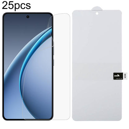 ฟิล์มไฮโดรเจลกันระเบิดแบบเต็มหน้าจอ 25 ชิ้น, For OPPO K14 Turbo Pro 5G, For OPPO K14 Turbo 5G, For OPPO K14x 5G, For OPPO K14 5G, For OPPO F33 5G, For OPPO F33 Pro 5G, For OPPO Find X9s, For OPPO Find X9 Ultra, For OPPO Reno15 Pro 5G Global            ...