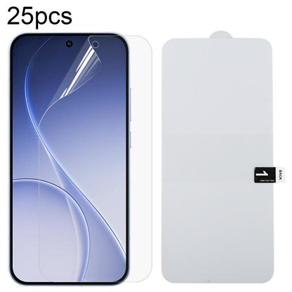 ฟิล์มไฮโดรเจลกันระเบิดแบบเต็มหน้าจอ 25 ชิ้น, For OPPO K14 Turbo Pro 5G, For OPPO K14 Turbo 5G, For OPPO K14x 5G, For OPPO K14 5G, For OPPO F33 5G, For OPPO F33 Pro 5G, For OPPO Find X9s, For OPPO Find X9 Ultra, For OPPO Reno15 Pro 5G Global            ...