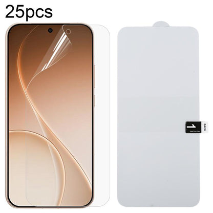 ฟิล์มไฮโดรเจลกันระเบิดแบบเต็มหน้าจอ 25 ชิ้น, For OPPO K14 Turbo Pro 5G, For OPPO K14 Turbo 5G, For OPPO K14x 5G, For OPPO K14 5G, For OPPO F33 5G, For OPPO F33 Pro 5G, For OPPO Find X9s, For OPPO Find X9 Ultra, For OPPO Reno15 Pro 5G Global            ...