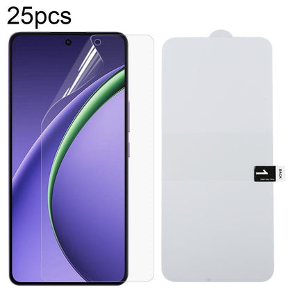 ฟิล์มไฮโดรเจลกันระเบิดแบบเต็มหน้าจอ 25 ชิ้น, For OPPO K14 Turbo Pro 5G, For OPPO K14 Turbo 5G, For OPPO K14x 5G, For OPPO K14 5G, For OPPO F33 5G, For OPPO F33 Pro 5G, For OPPO Find X9s, For OPPO Find X9 Ultra, For OPPO Reno15 Pro 5G Global            ...