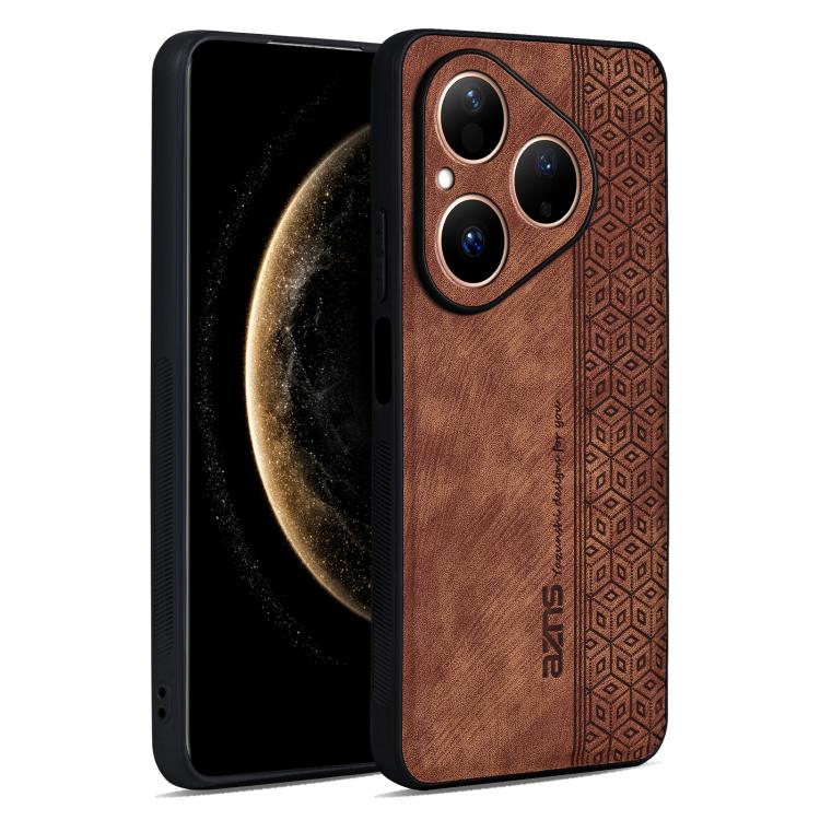 AZNS 3D Embossed Skin Feel Phone Case, For Huawei Pura 80 Ultra 5G, For Huawei Pura 80 Pro 5G, For Huawei Pura 80 5G, For Huawei Enjoy 70X / Maimang 30, For Huawei Mate 70 Pro / 70 Pro+, For Huawei Mate 70, For Huawei nova 13 Pro, For Huawei Pura 70 Ul...
