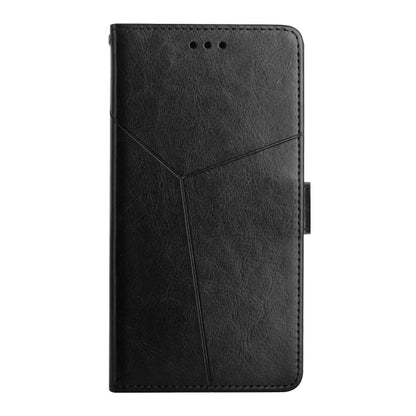 HT01 เคสโทรศัพท์หนังพลิกลายรูปตัว Y, For Realme 11 Pro 5G / 11 Pro+ 5G