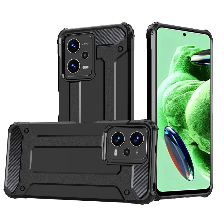 เคสโทรศัพท์ผสม Magic Armor TPU + PC, For Xiaomi Redmi Note 12 5G / Poco X5 5G, For Xiaomi Redmi Note 12 Pro 5G Speed