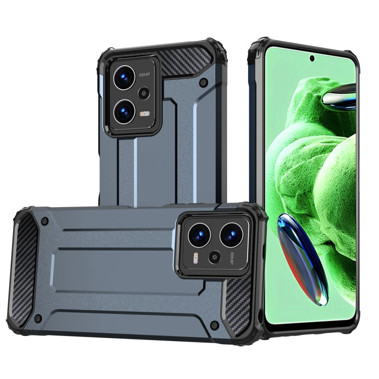 เคสโทรศัพท์ผสม Magic Armor TPU + PC, For Xiaomi Redmi Note 12 5G / Poco X5 5G, For Xiaomi Redmi Note 12 Pro 5G Speed