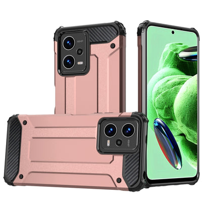 เคสโทรศัพท์ผสม Magic Armor TPU + PC, For Xiaomi Redmi Note 12 5G / Poco X5 5G, For Xiaomi Redmi Note 12 Pro 5G Speed