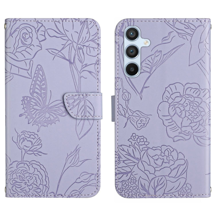 HT03 เคสโทรศัพท์หนังพลิกลายผีเสื้อ Skin Feel Butterfly, For OPPO K12x 5G Global, For OPPO A60 4G, For OPPO Reno11 F 5G/F25 Pro 5G, For OPPO A18 / A38 4G, For OPPO A58 4G, For OPPO Reno10 Pro+, For OPPO A79 5G, For OPPO A59 5G