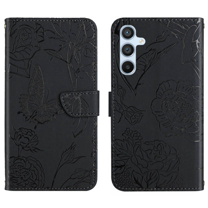HT03 เคสโทรศัพท์หนังพลิกลายผีเสื้อ Skin Feel Butterfly, For OPPO K12x 5G Global, For OPPO A60 4G, For OPPO Reno11 F 5G/F25 Pro 5G, For OPPO A18 / A38 4G, For OPPO A58 4G, For OPPO Reno10 Pro+, For OPPO A79 5G, For OPPO A59 5G