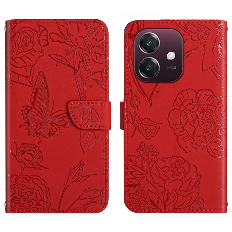 HT03 เคสโทรศัพท์หนังพลิกลายผีเสื้อ Skin Feel Butterfly, For OPPO Reno14 5G Global, For OPPO A5 Pro 5G Global, For OPPO Reno13 Pro, For OPPO Reno13, For OPPO Reno13 F, For OPPO A3 4G Global / 5G Global, For OPPO A3x India, For OPPO A80 EU / A3 Pro Globa...