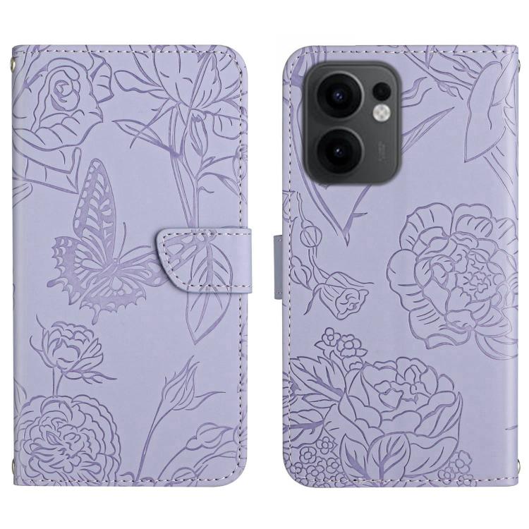 HT03 เคสโทรศัพท์หนังพลิกลายผีเสื้อ Skin Feel Butterfly, For OPPO Reno14 5G Global, For OPPO A5 Pro 5G Global, For OPPO Reno13 Pro, For OPPO Reno13, For OPPO Reno13 F, For OPPO A3 4G Global / 5G Global, For OPPO A3x India, For OPPO A80 EU / A3 Pro Globa...
