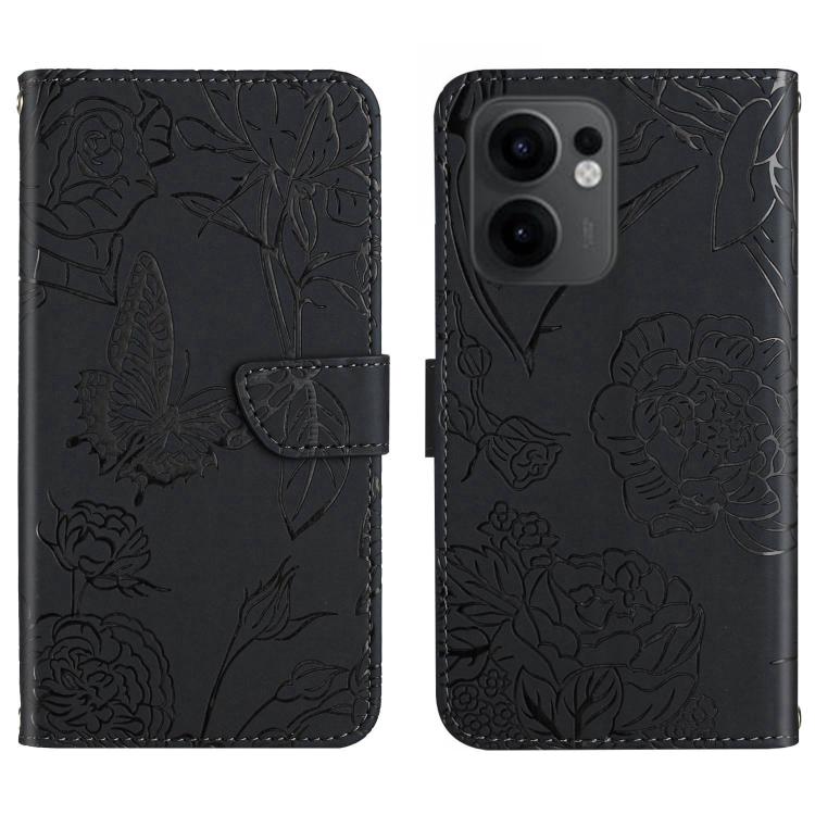 HT03 เคสโทรศัพท์หนังพลิกลายผีเสื้อ Skin Feel Butterfly, For OPPO Reno14 5G Global, For OPPO A5 Pro 5G Global, For OPPO Reno13 Pro, For OPPO Reno13, For OPPO Reno13 F, For OPPO A3 4G Global / 5G Global, For OPPO A3x India, For OPPO A80 EU / A3 Pro Globa...