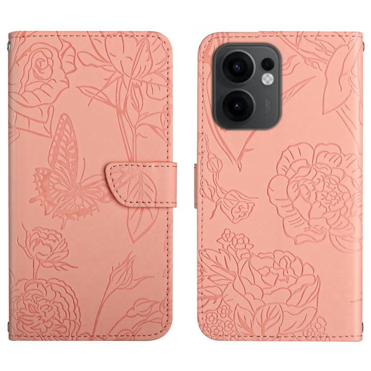 HT03 เคสโทรศัพท์หนังพลิกลายผีเสื้อ Skin Feel Butterfly, For OPPO Reno14 5G Global, For OPPO A5 Pro 5G Global, For OPPO Reno13 Pro, For OPPO Reno13, For OPPO Reno13 F, For OPPO A3 4G Global / 5G Global, For OPPO A3x India, For OPPO A80 EU / A3 Pro Globa...