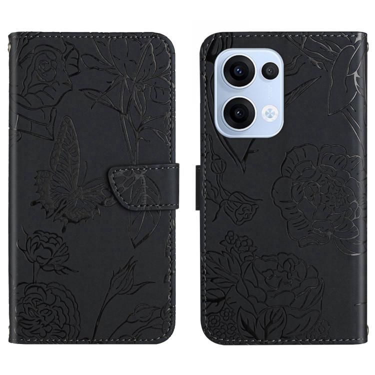 HT03 เคสโทรศัพท์หนังพลิกลายผีเสื้อ Skin Feel Butterfly, For OPPO Reno14 5G Global, For OPPO A5 Pro 5G Global, For OPPO Reno13 Pro, For OPPO Reno13, For OPPO Reno13 F, For OPPO A3 4G Global / 5G Global, For OPPO A3x India, For OPPO A80 EU / A3 Pro Globa...