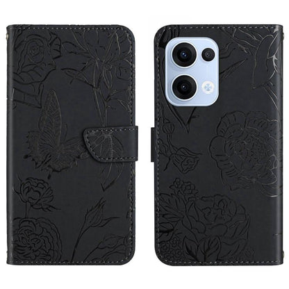 HT03 เคสโทรศัพท์หนังพลิกลายผีเสื้อ Skin Feel Butterfly, For OPPO Reno14 5G Global, For OPPO A5 Pro 5G Global, For OPPO Reno13 Pro, For OPPO Reno13, For OPPO Reno13 F, For OPPO A3 4G Global / 5G Global, For OPPO A3x India, For OPPO A80 EU / A3 Pro Globa...
