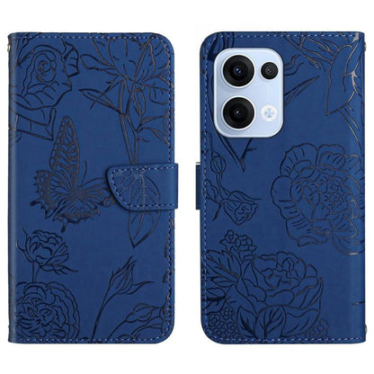 HT03 เคสโทรศัพท์หนังพลิกลายผีเสื้อ Skin Feel Butterfly, For OPPO Reno14 5G Global, For OPPO A5 Pro 5G Global, For OPPO Reno13 Pro, For OPPO Reno13, For OPPO Reno13 F, For OPPO A3 4G Global / 5G Global, For OPPO A3x India, For OPPO A80 EU / A3 Pro Globa...
