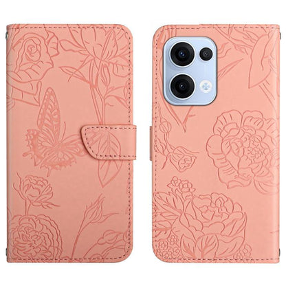 HT03 เคสโทรศัพท์หนังพลิกลายผีเสื้อ Skin Feel Butterfly, For OPPO Reno14 5G Global, For OPPO A5 Pro 5G Global, For OPPO Reno13 Pro, For OPPO Reno13, For OPPO Reno13 F, For OPPO A3 4G Global / 5G Global, For OPPO A3x India, For OPPO A80 EU / A3 Pro Globa...