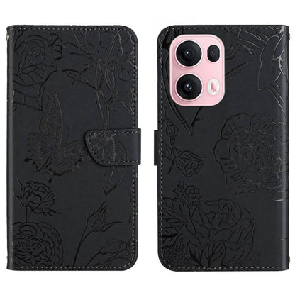 HT03 เคสโทรศัพท์หนังพลิกลายผีเสื้อ Skin Feel Butterfly, For OPPO Reno14 5G Global, For OPPO A5 Pro 5G Global, For OPPO Reno13 Pro, For OPPO Reno13, For OPPO Reno13 F, For OPPO A3 4G Global / 5G Global, For OPPO A3x India, For OPPO A80 EU / A3 Pro Globa...