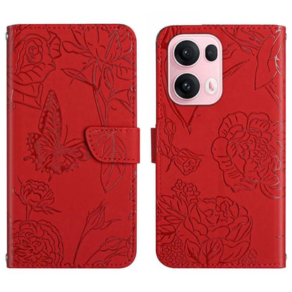 HT03 เคสโทรศัพท์หนังพลิกลายผีเสื้อ Skin Feel Butterfly, For OPPO Reno14 5G Global, For OPPO A5 Pro 5G Global, For OPPO Reno13 Pro, For OPPO Reno13, For OPPO Reno13 F, For OPPO A3 4G Global / 5G Global, For OPPO A3x India, For OPPO A80 EU / A3 Pro Globa...