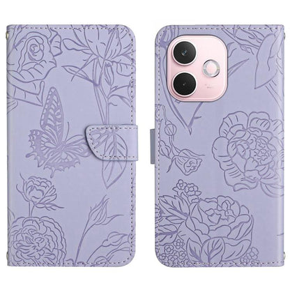 HT03 เคสโทรศัพท์หนังพลิกลายผีเสื้อ Skin Feel Butterfly, For OPPO Reno14 5G Global, For OPPO A5 Pro 5G Global, For OPPO Reno13 Pro, For OPPO Reno13, For OPPO Reno13 F, For OPPO A3 4G Global / 5G Global, For OPPO A3x India, For OPPO A80 EU / A3 Pro Globa...