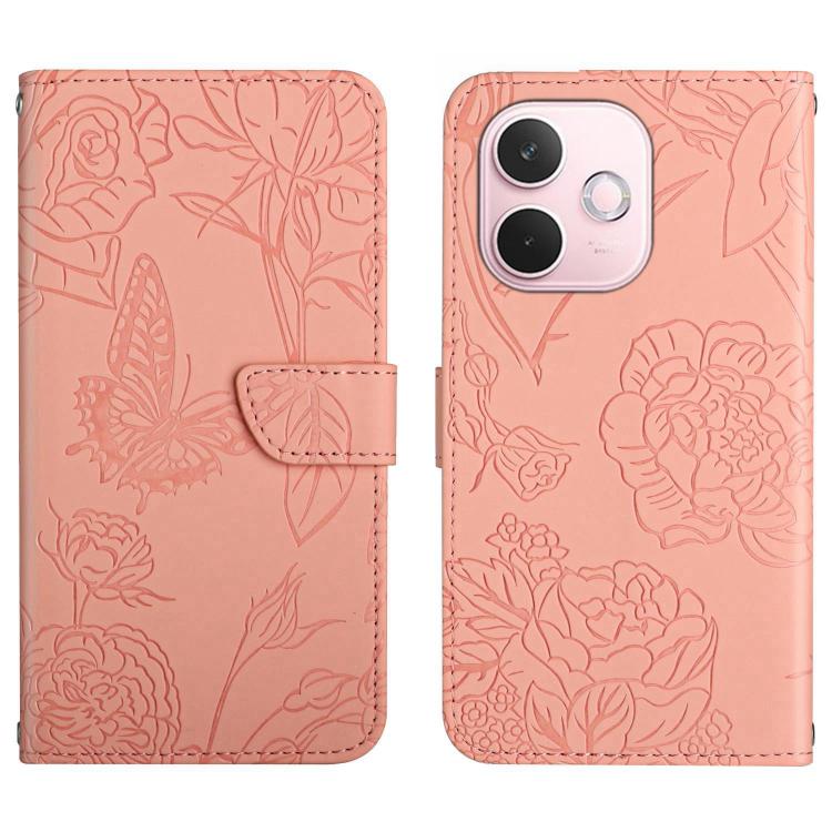 HT03 เคสโทรศัพท์หนังพลิกลายผีเสื้อ Skin Feel Butterfly, For OPPO Reno14 5G Global, For OPPO A5 Pro 5G Global, For OPPO Reno13 Pro, For OPPO Reno13, For OPPO Reno13 F, For OPPO A3 4G Global / 5G Global, For OPPO A3x India, For OPPO A80 EU / A3 Pro Globa...
