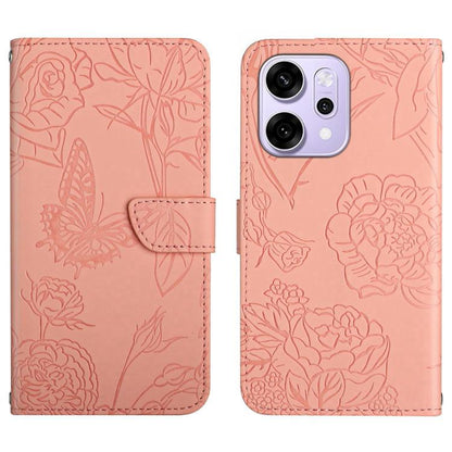 HT03 เคสโทรศัพท์หนังพลิกลายผีเสื้อ Skin Feel Butterfly, For OPPO A6 5G Global / A6x 5G, For OPPO Reno15 F 5G Global, For OPPO Reno15 Pro Max 5G Global, For OPPO Reno15 Pro 5G Global, For OPPO Reno15 5G Global, For OPPO A6 Pro 4G / 5G Global            ...
