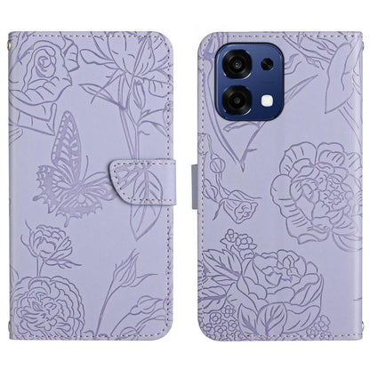 HT03 เคสโทรศัพท์หนังพลิกลายผีเสื้อ Skin Feel Butterfly, For OPPO A6 5G Global / A6x 5G, For OPPO Reno15 F 5G Global, For OPPO Reno15 Pro Max 5G Global, For OPPO Reno15 Pro 5G Global, For OPPO Reno15 5G Global, For OPPO A6 Pro 4G / 5G Global            ...