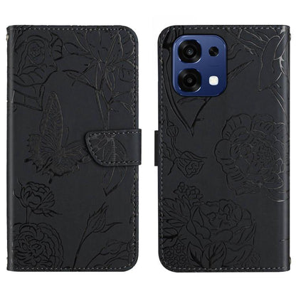 HT03 เคสโทรศัพท์หนังพลิกลายผีเสื้อ Skin Feel Butterfly, For OPPO A6 5G Global / A6x 5G, For OPPO Reno15 F 5G Global, For OPPO Reno15 Pro Max 5G Global, For OPPO Reno15 Pro 5G Global, For OPPO Reno15 5G Global, For OPPO A6 Pro 4G / 5G Global            ...