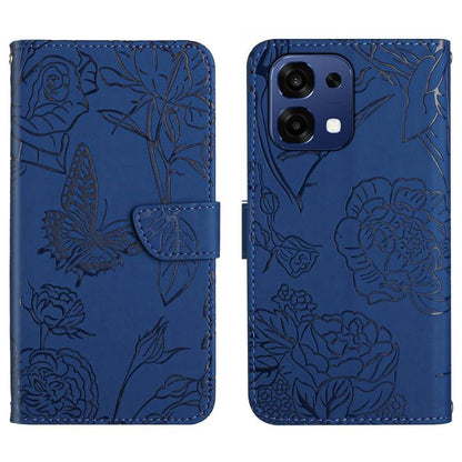HT03 เคสโทรศัพท์หนังพลิกลายผีเสื้อ Skin Feel Butterfly, For OPPO A6 5G Global / A6x 5G, For OPPO Reno15 F 5G Global, For OPPO Reno15 Pro Max 5G Global, For OPPO Reno15 Pro 5G Global, For OPPO Reno15 5G Global, For OPPO A6 Pro 4G / 5G Global            ...