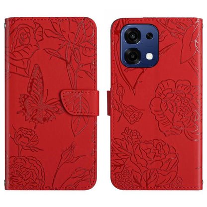 HT03 เคสโทรศัพท์หนังพลิกลายผีเสื้อ Skin Feel Butterfly, For OPPO A6 5G Global / A6x 5G, For OPPO Reno15 F 5G Global, For OPPO Reno15 Pro Max 5G Global, For OPPO Reno15 Pro 5G Global, For OPPO Reno15 5G Global, For OPPO A6 Pro 4G / 5G Global            ...