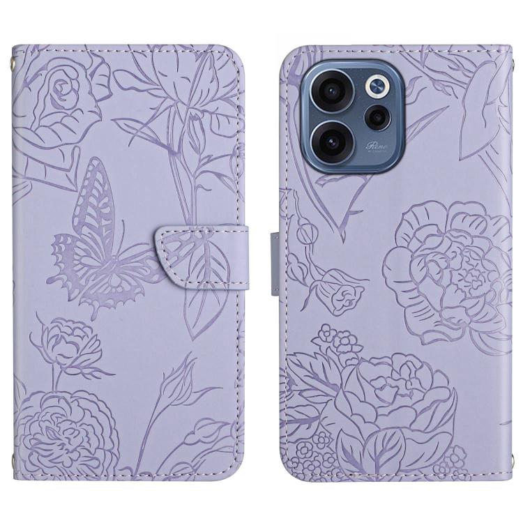 HT03 เคสโทรศัพท์หนังพลิกลายผีเสื้อ Skin Feel Butterfly, For OPPO A6 5G Global / A6x 5G, For OPPO Reno15 F 5G Global, For OPPO Reno15 Pro Max 5G Global, For OPPO Reno15 Pro 5G Global, For OPPO Reno15 5G Global, For OPPO A6 Pro 4G / 5G Global            ...