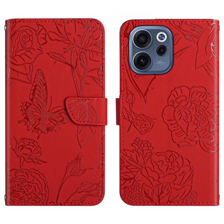 HT03 เคสโทรศัพท์หนังพลิกลายผีเสื้อ Skin Feel Butterfly, For OPPO A6 5G Global / A6x 5G, For OPPO Reno15 F 5G Global, For OPPO Reno15 Pro Max 5G Global, For OPPO Reno15 Pro 5G Global, For OPPO Reno15 5G Global, For OPPO A6 Pro 4G / 5G Global            ...