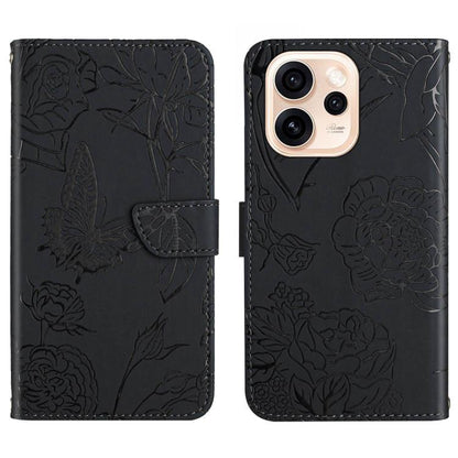 HT03 เคสโทรศัพท์หนังพลิกลายผีเสื้อ Skin Feel Butterfly, For OPPO A6 5G Global / A6x 5G, For OPPO Reno15 F 5G Global, For OPPO Reno15 Pro Max 5G Global, For OPPO Reno15 Pro 5G Global, For OPPO Reno15 5G Global, For OPPO A6 Pro 4G / 5G Global            ...