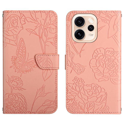 HT03 เคสโทรศัพท์หนังพลิกลายผีเสื้อ Skin Feel Butterfly, For OPPO A6 5G Global / A6x 5G, For OPPO Reno15 F 5G Global, For OPPO Reno15 Pro Max 5G Global, For OPPO Reno15 Pro 5G Global, For OPPO Reno15 5G Global, For OPPO A6 Pro 4G / 5G Global            ...