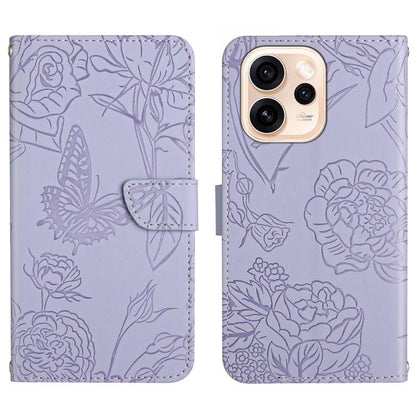HT03 เคสโทรศัพท์หนังพลิกลายผีเสื้อ Skin Feel Butterfly, For OPPO A6 5G Global / A6x 5G, For OPPO Reno15 F 5G Global, For OPPO Reno15 Pro Max 5G Global, For OPPO Reno15 Pro 5G Global, For OPPO Reno15 5G Global, For OPPO A6 Pro 4G / 5G Global            ...