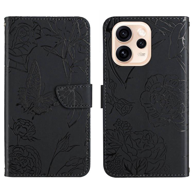 HT03 เคสโทรศัพท์หนังพลิกลายผีเสื้อ Skin Feel Butterfly, For OPPO A6 5G Global / A6x 5G, For OPPO Reno15 F 5G Global, For OPPO Reno15 Pro Max 5G Global, For OPPO Reno15 Pro 5G Global, For OPPO Reno15 5G Global, For OPPO A6 Pro 4G / 5G Global            ...