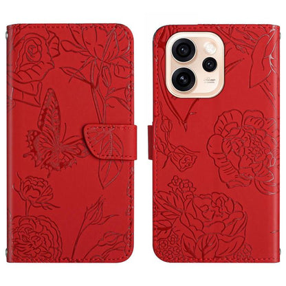 HT03 เคสโทรศัพท์หนังพลิกลายผีเสื้อ Skin Feel Butterfly, For OPPO A6 5G Global / A6x 5G, For OPPO Reno15 F 5G Global, For OPPO Reno15 Pro Max 5G Global, For OPPO Reno15 Pro 5G Global, For OPPO Reno15 5G Global, For OPPO A6 Pro 4G / 5G Global            ...