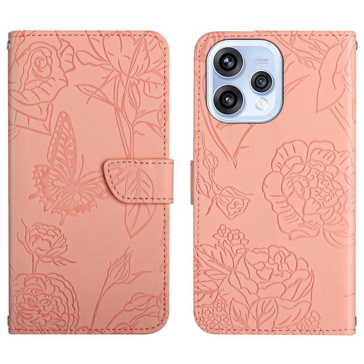 HT03 เคสโทรศัพท์หนังพลิกลายผีเสื้อ Skin Feel Butterfly, For OPPO A6 5G Global / A6x 5G, For OPPO Reno15 F 5G Global, For OPPO Reno15 Pro Max 5G Global, For OPPO Reno15 Pro 5G Global, For OPPO Reno15 5G Global, For OPPO A6 Pro 4G / 5G Global            ...