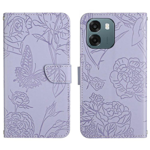 HT03 เคสโทรศัพท์หนังพลิกลายผีเสื้อ Skin Feel Butterfly, For OPPO A6 5G Global / A6x 5G, For OPPO Reno15 F 5G Global, For OPPO Reno15 Pro Max 5G Global, For OPPO Reno15 Pro 5G Global, For OPPO Reno15 5G Global, For OPPO A6 Pro 4G / 5G Global            ...