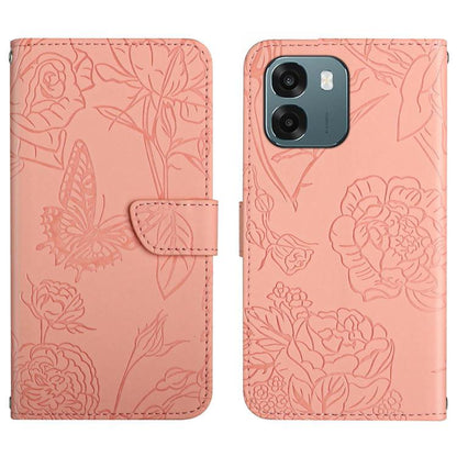 HT03 เคสโทรศัพท์หนังพลิกลายผีเสื้อ Skin Feel Butterfly, For OPPO A6 5G Global / A6x 5G, For OPPO Reno15 F 5G Global, For OPPO Reno15 Pro Max 5G Global, For OPPO Reno15 Pro 5G Global, For OPPO Reno15 5G Global, For OPPO A6 Pro 4G / 5G Global            ...