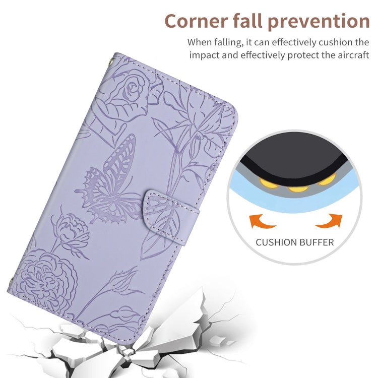 HT03 เคสโทรศัพท์หนังพลิกลายผีเสื้อ Skin Feel Butterfly, For Realme 11 5G Global, For Realme 11 4G Global, For Realme 11 Pro