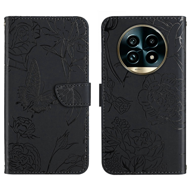 HT03 เคสโทรศัพท์หนังพลิกลายผีเสื้อ Skin Feel Butterfly, For Realme 14 5G Global / P3 5G Global, For Realme P3 Pro 5G Global, For Realme 14 Pro+ 5G, For Realme C75 4G, For Realme 13+ 5G Global, For Realme 13 Pro 5G / 13 Pro+ 5G, For Realme C63 5G       ...