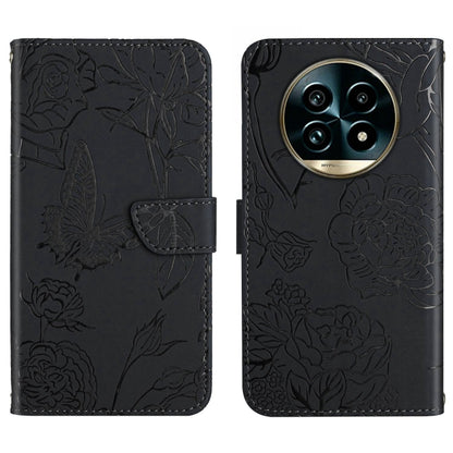 HT03 เคสโทรศัพท์หนังพลิกลายผีเสื้อ Skin Feel Butterfly, For Realme 14 5G Global / P3 5G Global, For Realme P3 Pro 5G Global, For Realme 14 Pro+ 5G, For Realme C75 4G, For Realme 13+ 5G Global, For Realme 13 Pro 5G / 13 Pro+ 5G, For Realme C63 5G       ...