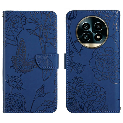 HT03 เคสโทรศัพท์หนังพลิกลายผีเสื้อ Skin Feel Butterfly, For Realme 14 5G Global / P3 5G Global, For Realme P3 Pro 5G Global, For Realme 14 Pro+ 5G, For Realme C75 4G, For Realme 13+ 5G Global, For Realme 13 Pro 5G / 13 Pro+ 5G, For Realme C63 5G       ...