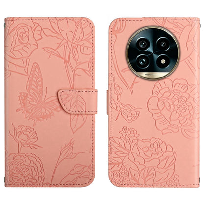 HT03 เคสโทรศัพท์หนังพลิกลายผีเสื้อ Skin Feel Butterfly, For Realme 14 5G Global / P3 5G Global, For Realme P3 Pro 5G Global, For Realme 14 Pro+ 5G, For Realme C75 4G, For Realme 13+ 5G Global, For Realme 13 Pro 5G / 13 Pro+ 5G, For Realme C63 5G       ...
