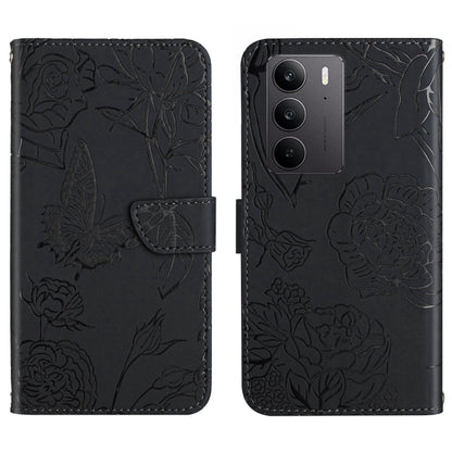 HT03 เคสโทรศัพท์หนังพลิกลายผีเสื้อ Skin Feel Butterfly, For Realme 14 5G Global / P3 5G Global, For Realme P3 Pro 5G Global, For Realme 14 Pro+ 5G, For Realme C75 4G, For Realme 13+ 5G Global, For Realme 13 Pro 5G / 13 Pro+ 5G, For Realme C63 5G       ...