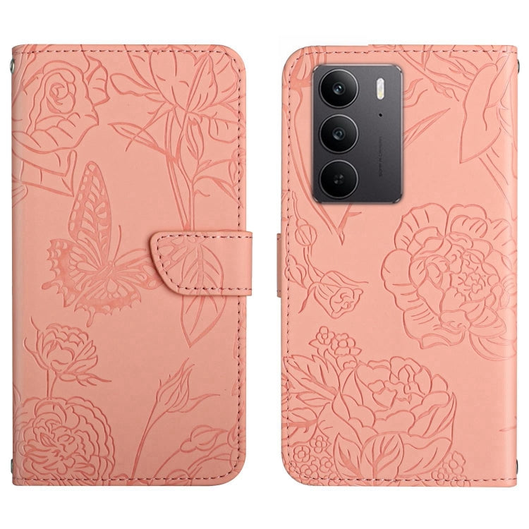 HT03 เคสโทรศัพท์หนังพลิกลายผีเสื้อ Skin Feel Butterfly, For Realme 14 5G Global / P3 5G Global, For Realme P3 Pro 5G Global, For Realme 14 Pro+ 5G, For Realme C75 4G, For Realme 13+ 5G Global, For Realme 13 Pro 5G / 13 Pro+ 5G, For Realme C63 5G       ...