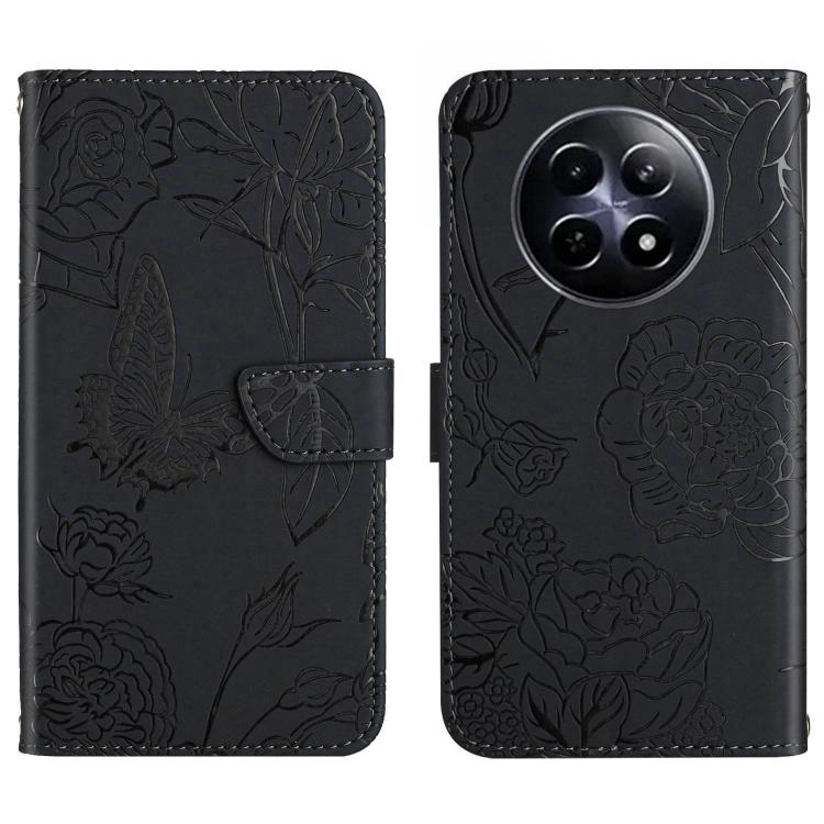 HT03 เคสโทรศัพท์หนังพลิกลายผีเสื้อ Skin Feel Butterfly, For Realme 14 5G Global / P3 5G Global, For Realme P3 Pro 5G Global, For Realme 14 Pro+ 5G, For Realme C75 4G, For Realme 13+ 5G Global, For Realme 13 Pro 5G / 13 Pro+ 5G, For Realme C63 5G       ...