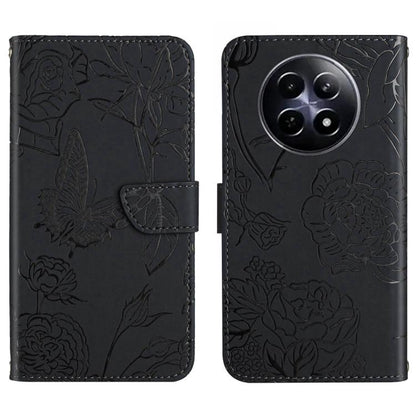 HT03 เคสโทรศัพท์หนังพลิกลายผีเสื้อ Skin Feel Butterfly, For Realme 14 5G Global / P3 5G Global, For Realme P3 Pro 5G Global, For Realme 14 Pro+ 5G, For Realme C75 4G, For Realme 13+ 5G Global, For Realme 13 Pro 5G / 13 Pro+ 5G, For Realme C63 5G       ...