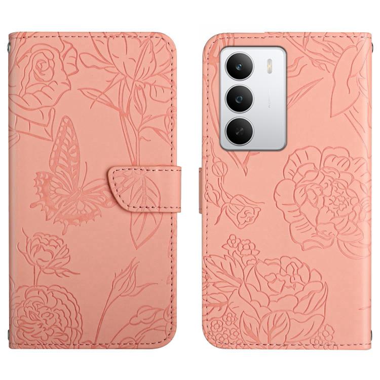 HT03 เคสโทรศัพท์หนังพลิกลายผีเสื้อ Skin Feel Butterfly, For Realme C100 4G, For Realme C83 5G, For Realme 16 Pro+ 5G, For Realme C85 5G, For Realme C85 Pro 4G, For Realme 15T 5G, For Realme 15 5G Global / 15 Pro 5G Global, For Realme C71 4G            ...