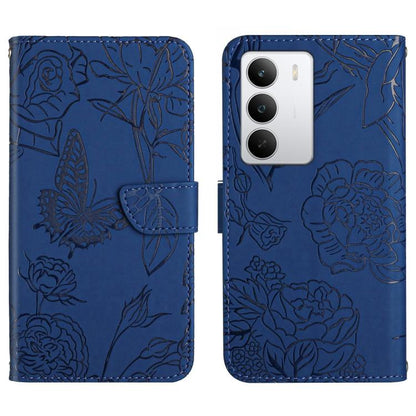 HT03 เคสโทรศัพท์หนังพลิกลายผีเสื้อ Skin Feel Butterfly, For Realme C100 4G, For Realme C83 5G, For Realme 16 Pro+ 5G, For Realme C85 5G, For Realme C85 Pro 4G, For Realme 15T 5G, For Realme 15 5G Global / 15 Pro 5G Global, For Realme C71 4G            ...